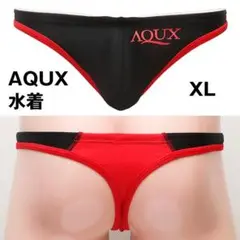 【完売！】AQUX Tバック 競パン 水着 黒 XL/EGDE TMコレクション