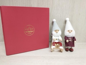 NORDIKA nisse インテリア小物 置物 クリスマス 人形 サンタ 木製 ノルディカニッセ 箱あり 分売不可 店舗受取可