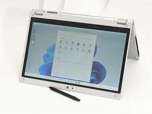 激安 タッチ 中古美品 ノートPC ペン付き Panasonic CF-MX5AFAVS 第6世代Core i5 高速SSD 無線 Bluetooth カメラ Windows11 Office 保証付