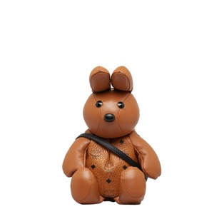 エム シー エム MCM Zoo ラビット ドール バックパック ショルダーバッグ ブラウン PVC レザー レディース MCM 【中古】