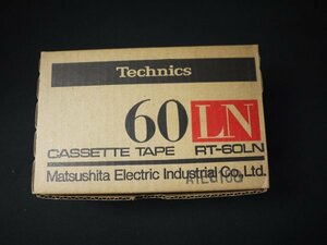 完全未開封未使用品　テクニクス　カセットテープ　10巻セット　Technics　RT-60LN　松下電器　