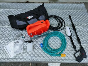 管理1338 BLACK＆DECKER ブラック＆デッカー 高圧洗浄機 コンパクトフィット 1150W PW1300C 動作確認済み 