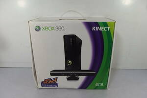 ◆新品未開封 Microsoft(マイクロソフト) Xbox360(エックスボックス360) 本体 4GB+Kinect(キネクト) S4G-00017 ソフト同梱版 セット