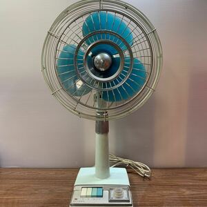 National ナショナル 扇風機 30HD 30cm ELECTRIC FAN 昭和レトロ 家電 アンティーク ジャンク 中古 コレクション (石867