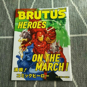 BRUTUS HEROES アメコミ アベンジャーズ MARVEL スパイダーマン キャプテンアメリカ アイアンマン ハルク ヴェノム スタンリー マーベル