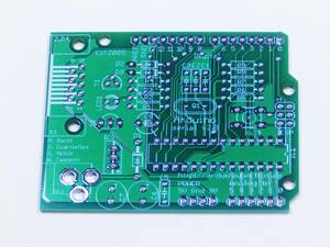 Arduino Board Serial RS232 V2 基板 緑色 アルデュイーノ シリアル通信 ATMEGA8 eb9e6