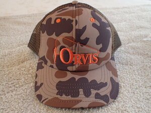 ORVIS　キャップ　1971カモ　ベント　ロッドトラッカーキャップ　色　CAMO　サイズフリー　