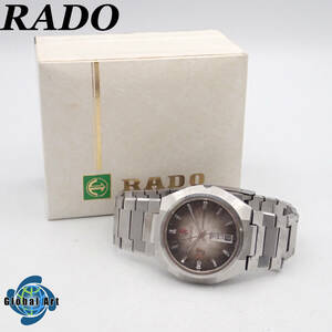 え04123/RADO ラドー/ゴールデンホース3/自動巻/メンズ腕時計/カットガラス/文字盤 ブラウン/箱付