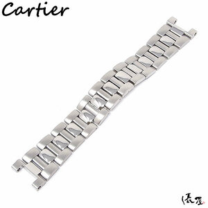 【カルティエ】パシャ38mm 純正ブレスレット SS 極美品 正規品 ベルト 時計 メンズ Cartier 俵屋 PR50091