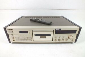 □ SONY ソニー TC-K555ESJ カセットデッキ 中古 現状品 240406G6106