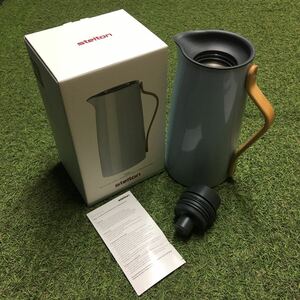 GX1187 Stelton ステルトン Emma バキュームジャグコーヒー x-200 1.2L ブルー インテリア キッチン用品 未使用 保管品 ポット