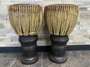 ジャンベ アフリカ 民族楽器 打楽器 年代 詳細不明