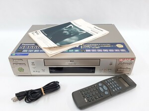 Panasonic パナソニック NV-SB660 S-VHS VHSビデオデッキ リモコン付き