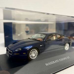 Maserati ディーラー特注 ixo model 1/43 マセラティ クーペ GT メタリックブルー Metallic Blue coupe ミニカー モデルカー