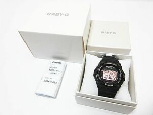 未使用品 CASIO カシオ Baby-G BGR-3000UCB-1JF 電波ソーラー デジタル ベビーG レディース腕時計 2023年10月購入 ブラック 元箱