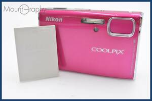 ★極上美品★ ニコン Nikon COOLPIX S51 3x ピンク バッテリーのみ付属（充電はされていません） 同梱可 #tk3631