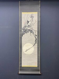 【模写】【一灯】【最終値下げ】vg7166〈黄蜂〉月梅図 中国画