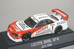 EBBRO エブロ 1/43 Nissan 日産 LOCTITE ZEXEL ロックタイト ゼクセル GT-R JGTC 2000 #1 43124