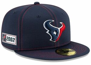 【7.1/4】 限定 100周年記念モデル NEWERA ニューエラ TEXANS ヒューストン テキサンズ 紺 59Fifty キャップ 帽子 NFL アメフト USA正規品