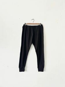 ichi　Relax Sarrouel Leggings　黒　コットン　サイズF