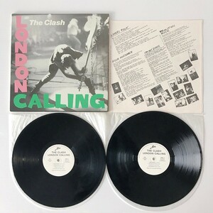 レコード LP The Clash ザ・クラッシュ LONDON CALLING ロンドン・コーリング 洋楽 ロック パンク