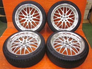 【Y4】WORK グノーシス GNOSIS HR201 ステップリム 20インチ 8.5J +40/9.0J +38 PCD114.3 5H LINGLONG 245/40R20(新品) アルファードなど☆