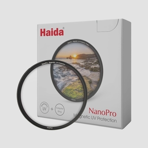送料無料★Haida マグネット UVフィルター 72mm 磁気 保護フィルター レンズフィルター 超薄 アダプターリング付き
