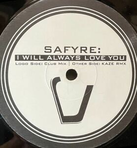 【トランス　試聴】 Safyre - Always Love ホイットニーヒューストン名曲カバー　12インチ