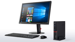 美品！Lenovo-M900 ＜19型本体セット＞第6世代Corei5-vpro-6500T・8GB・SSD128GB（M.2）+HDD500GB・Win11・Office2019・無線LAN・キ・マ