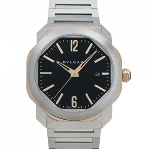 ブルガリ BVLGARI オクト ローマ 103210 OC41PC11SSD ブラウン文字盤 新品 腕時計 メンズ