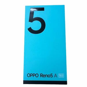 OPPO SIMフリー OPPO Reno5 A シルバーブラック 6GB/128GB 