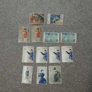記念切手　切手趣味週刊　13枚セット　1964年～1974年のもの