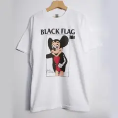 M BLACK FLAG ブラック・フラッグ Tシャツ 野村訓市 ミッキーマウス