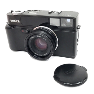 1円 KONICA HEXAR 35mm F2.0 コンパクトフィルムカメラ コニカ ヘキサー L191435