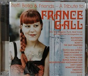 STEFFI BELLA & FRIENDS TRIBUTE TO FRANCE GALL★フランスギャルトリビュート作 / CD2枚組※ケース一部ヒビ [2338CDN