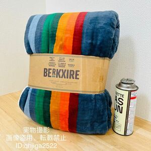 BERKXIRE 高品質 フランネル 毛布 ブランケット シングル フランネル とろけるような手触り 180*200cm キャンプ　アウトドア 野外登山　