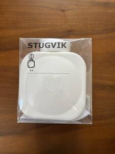 【IKEA/イケア】STUGVIK ソープディスペンサー 吸盤付き, ホワイト