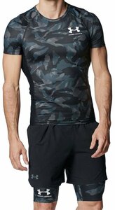 1577190-UNDER ARMOUR/メンズ UAアイソチル コンプレッション ノベルティ ショートスリーブ シャツ/XL