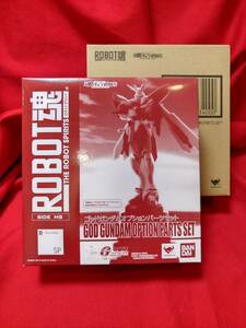 ☆送料無料・未開封・輸送箱付☆ROBOT魂 〈SIDE MS〉 ゴッドガンダムオプションパーツセット 【プレミアムバンダイ限定品】 #Gガンダム