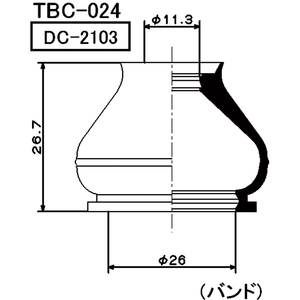 ミヤコ製　タイロットエンドブーツ　ＭＲ２（ＡＥ１０－１１．ＳＷ２０）
