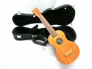 1000円スタート ウクレレ FAMOUS UKULELE ECO SEREIES FS-5G フェイマス 弦一本欠品 ハードケース 弦楽器 TKW BB8018