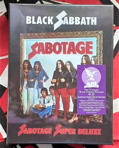 【デジタルリマスター4CD】ブラックサバス/Sabotage (スーパーデラックス・エディション)(4枚CD)輸入盤　新品・未開封品