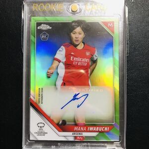 (RC) 岩渕真奈 / 2021-22 Topps Chrome UEFA Women