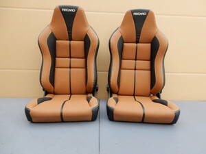 RECARO SR-3 カスタム　ローサポート　2脚セット　張り替え未使用　ハイエース　ＲＶ　ＢＯＸ。。