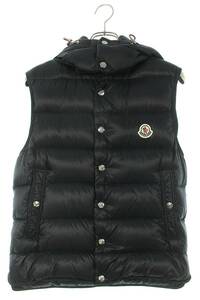 モンクレール MONCLER BILLECART サイズ:1 ナイロンフーデッドダウンベスト 中古 BS99