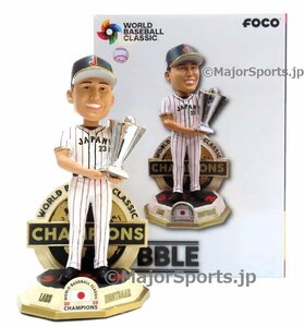 【MS】ヌートバー 2023年WBC 優勝記念 ボブルヘッド人形 新品 世界223個限定版 完売品 バブルヘッド 首振り人形 大谷翔平