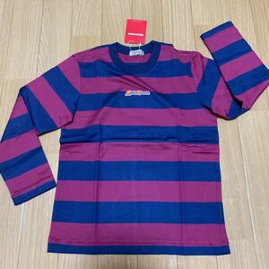 SALE　即決　新品　ミキハウス　長袖ボーダーＴシャツ 120