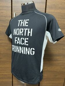 THE NORTH FACE(ザ・ノースフェイス） S/S TNFR Logo crew（TNFRロゴクルー）NT11792 ブラック M ランニング GOLDWIN正規品
