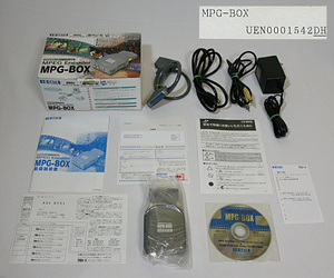 I-O DATA／MPEGエンコーダー 超高画質キャプチャ対応/MPG-BOX ／管CJX