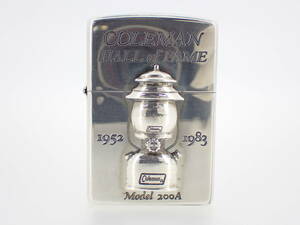 ZIPPO ジッポ ライター Coleman HALL of FAME 1952 1983 200A ランタン コールマン シルバー 喫煙具 喫煙グッズ